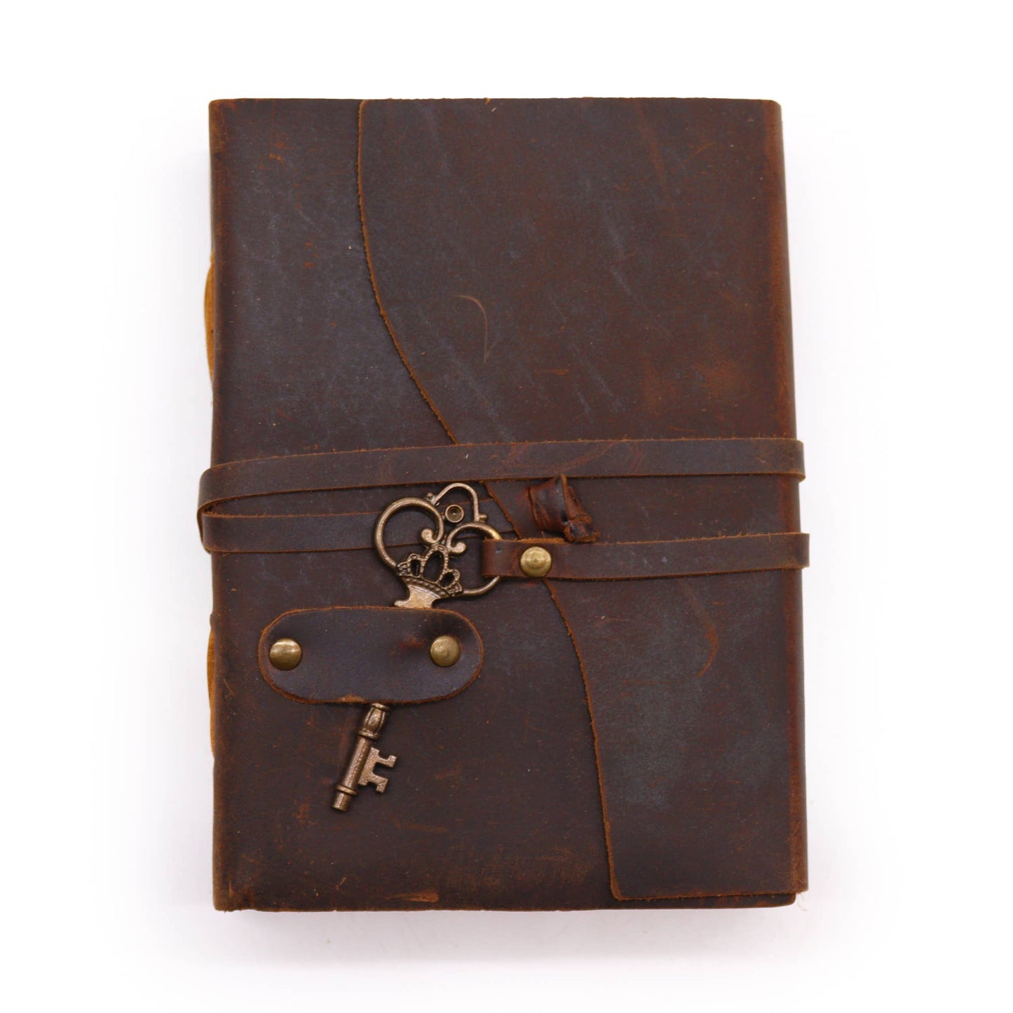 Oiled Leather & Key (13x18cm)