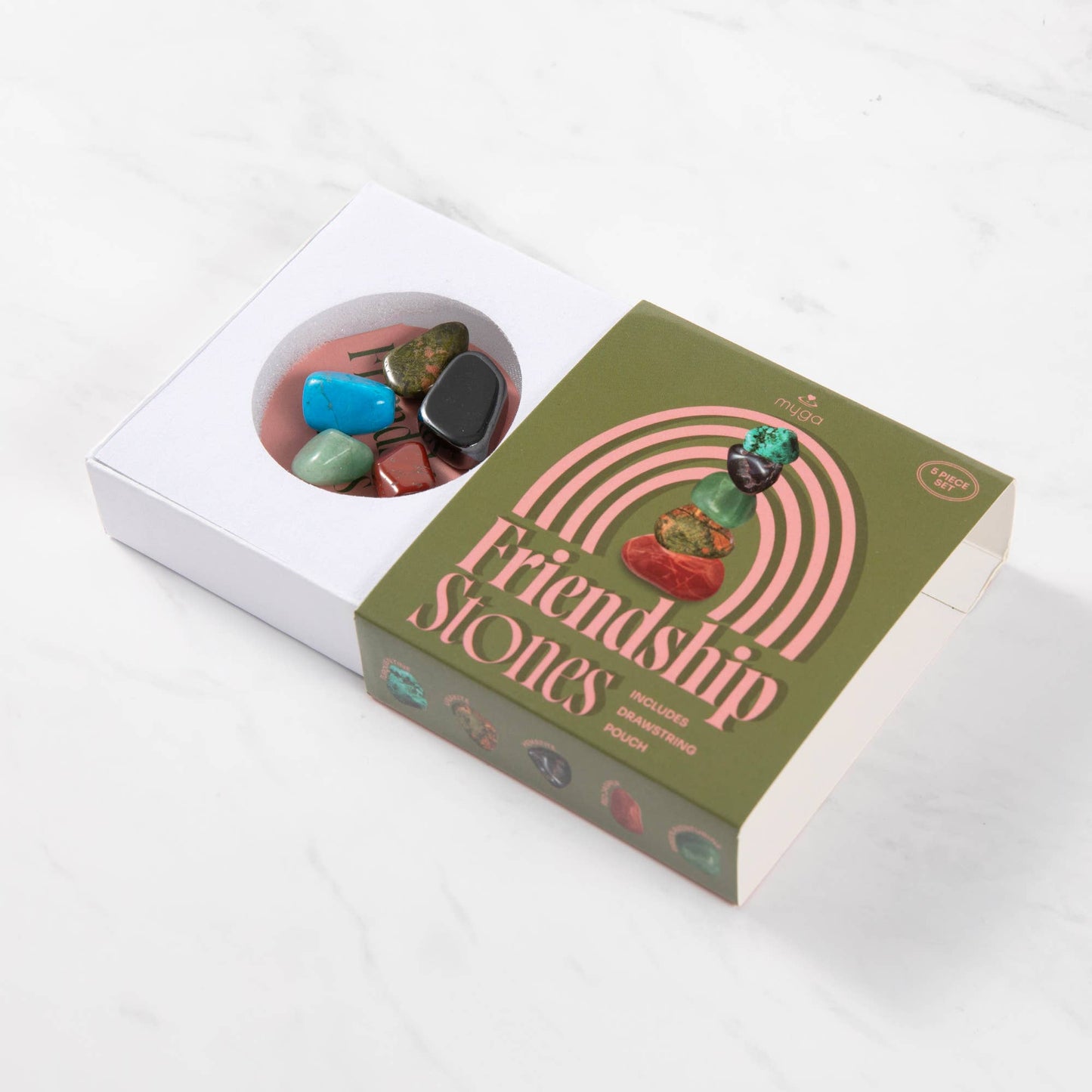 Myga Wellbeing Crystal Collection - Single Units: Empowerment