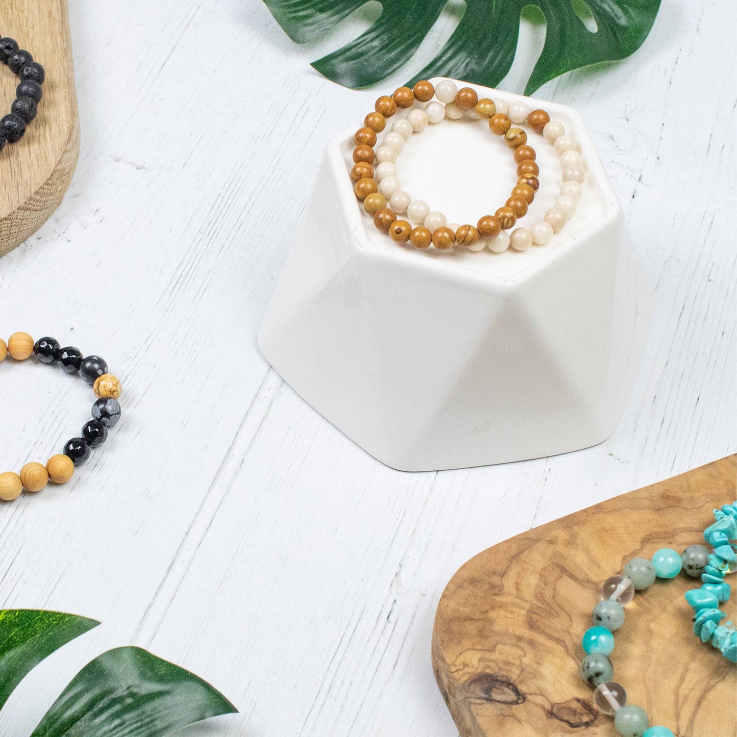 Bead, Stone & Crystal Bracelets: Unity