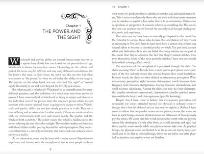 Psychic Witch Book Llewellyn