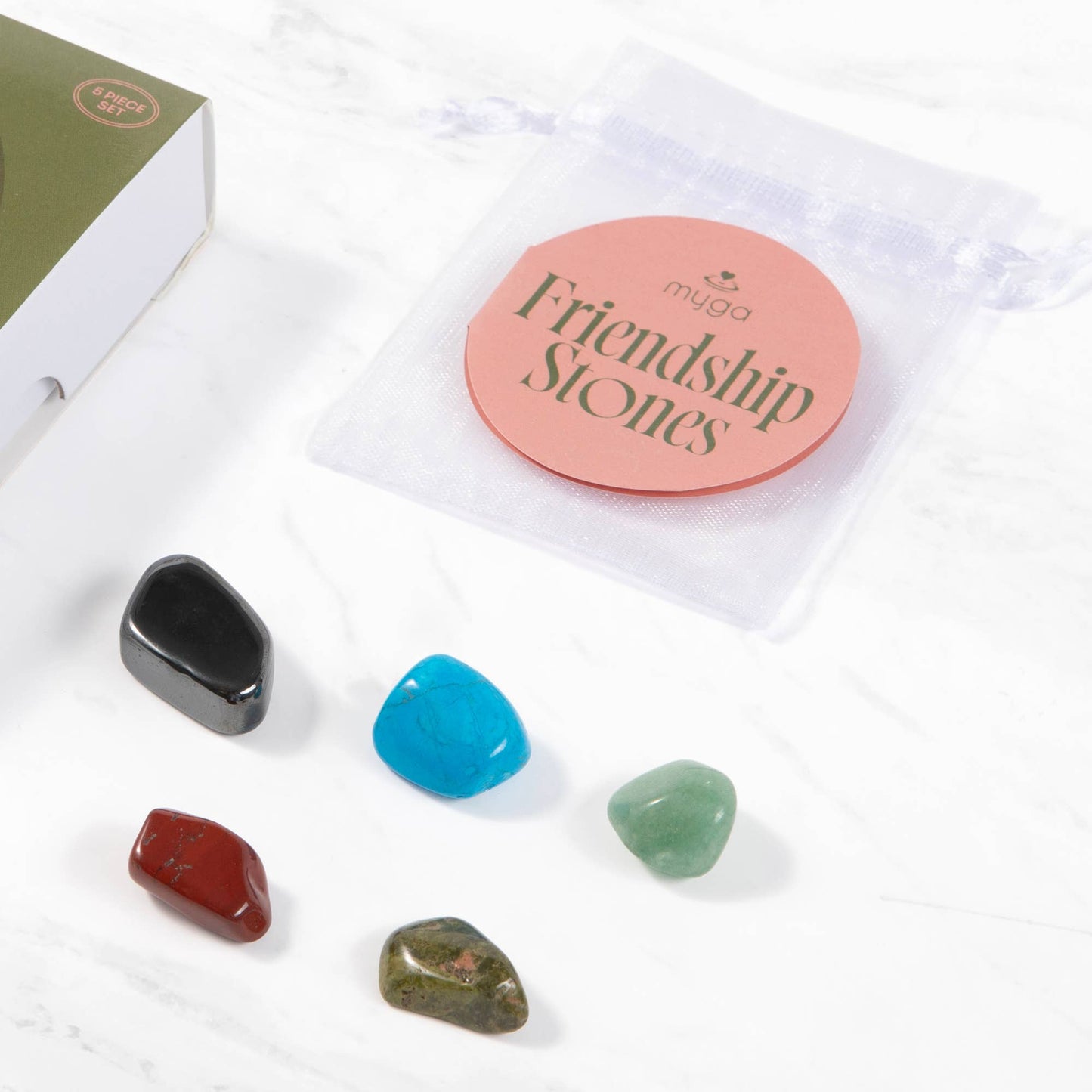 Myga Wellbeing Crystal Collection - Single Units: Empowerment