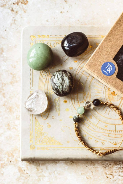 Zodiac Crystal & Bracelet Gift Set : Libra