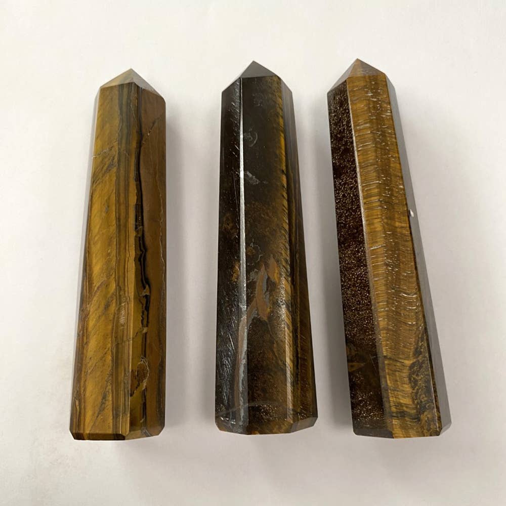 Obelisk Tower, 8-10cm: Black Tourmaline