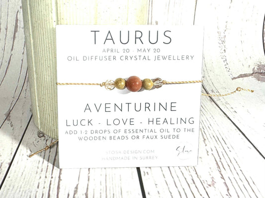 Zodiac Oil Diffuser Bracelet: Virgo