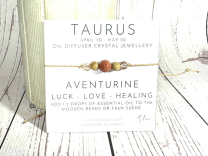 Zodiac Oil Diffuser Bracelet: Libra