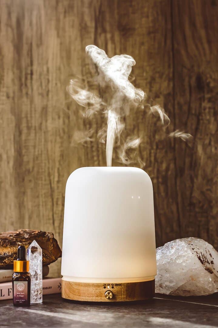 Glass & Bamboo Aroma Diffuser