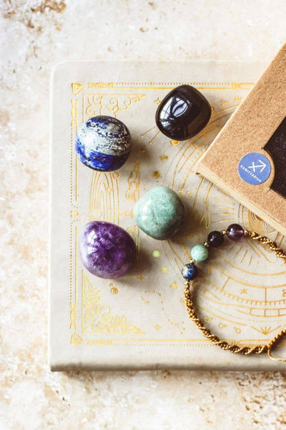 Zodiac Crystal & Bracelet Gift Set : Libra