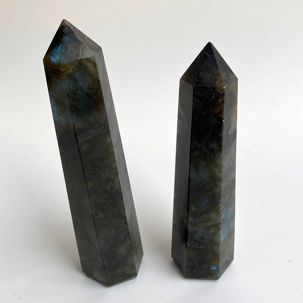 Obelisk Tower, 8-10cm: Black Tourmaline