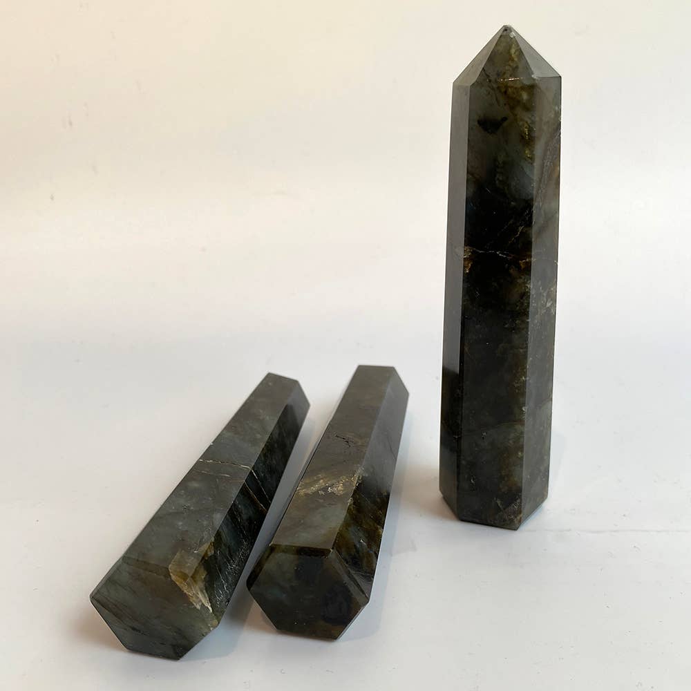 Obelisk Tower, 8-10cm: Black Tourmaline