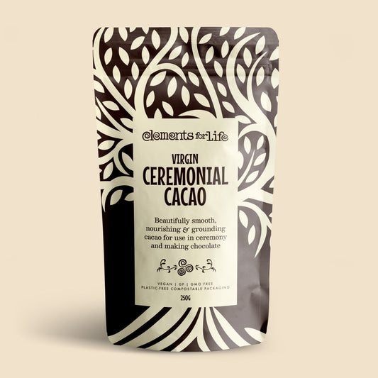 Virgin Ceremonial Cacao Elements For Life